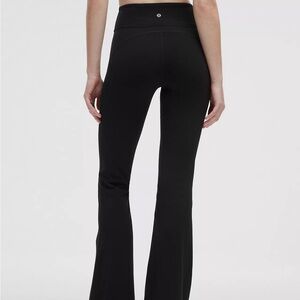 Lululemon groove Black Flared Pants